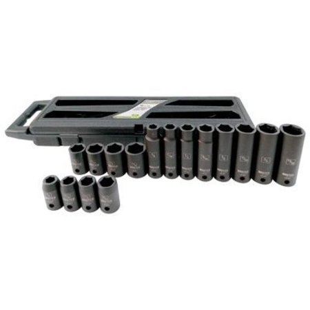 INTRADIN HK., LTD MM 16PC SAE Socket Set 2207T175